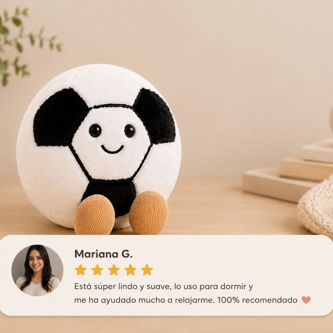 PlushyPals™ | El peluche futbolero que corre contigo